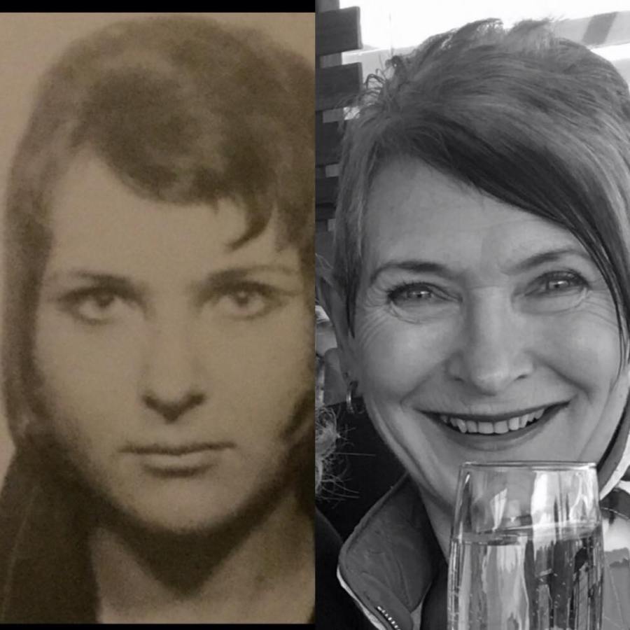 Helena Grochowska, then and now